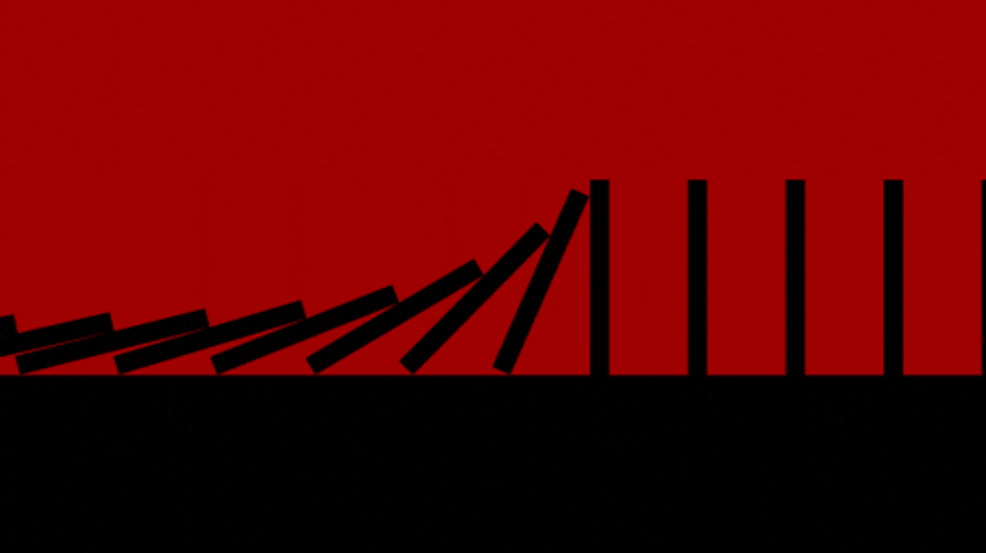 Domino Effect Infinite Loop GIF