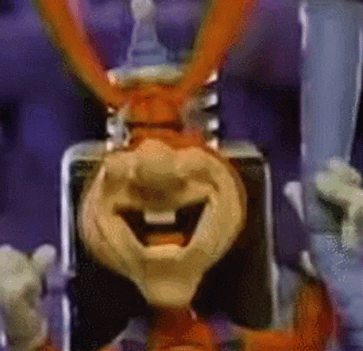 Dominos Pizza Commercial The Noid Cartoon GIF