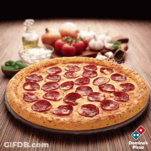 Dominos Pizza Different Flavors GIF
