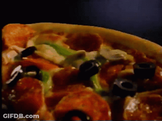Dominos Pizza Premium Slice GIF