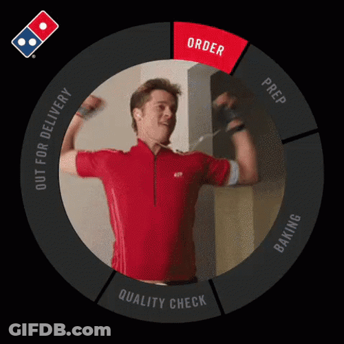 Dominos Pizza Process Meme Compilation GIF