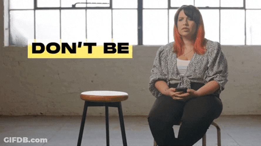 Don't Afraid To Get Help GIF