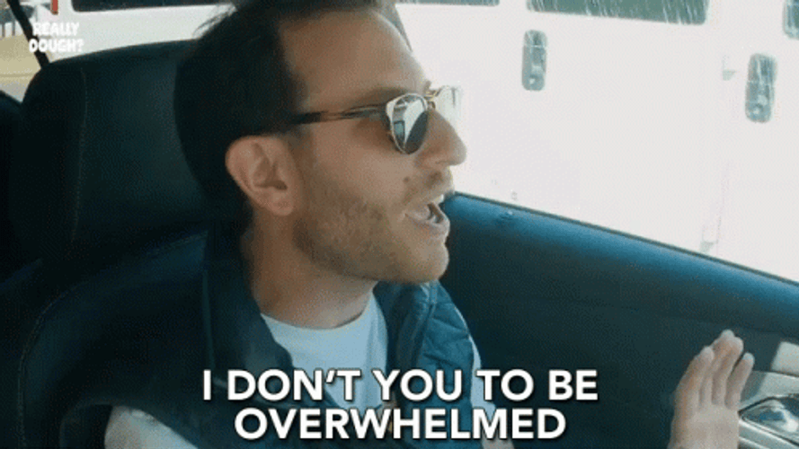 Don't Be Overwhelmed GIF