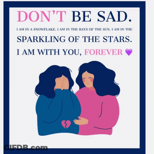 Don't Be Sad Poster GIF