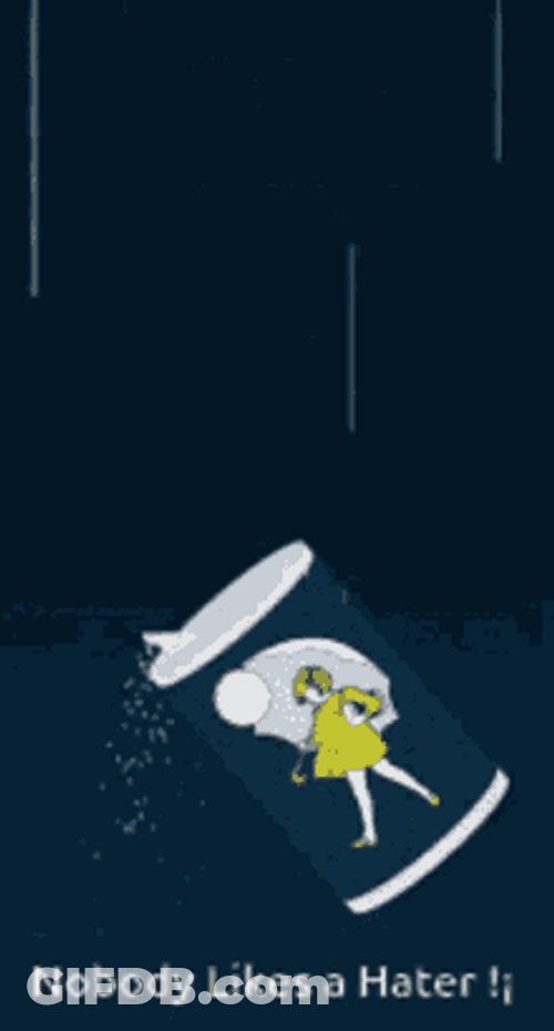 Don't Be Salty With Rain GIF