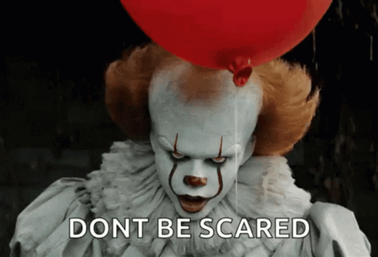 Don't Be Scared It Said GIF