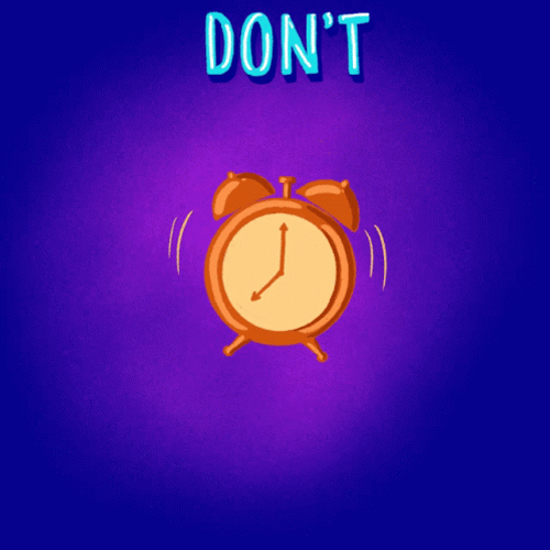 Don't Do Procrastination Register To Vote GIF