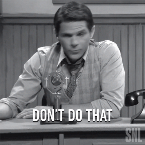 Don't Do That Mikey Day Cut It GIF