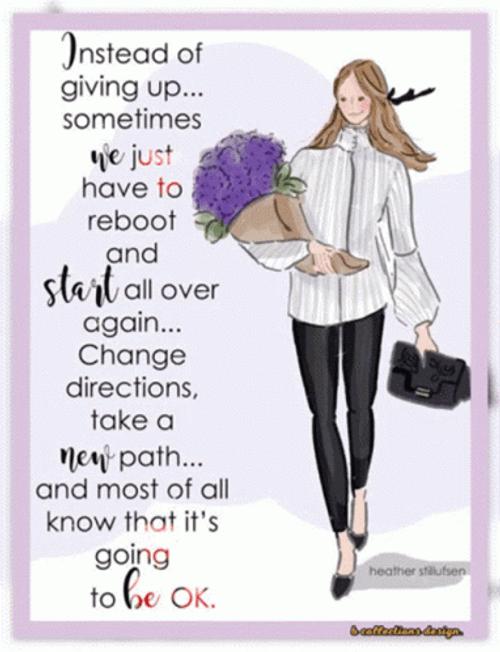 Don't Give Up Have A Positive Monday GIF