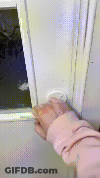 Don't Look Into Hypnotizing Doorbell GIF