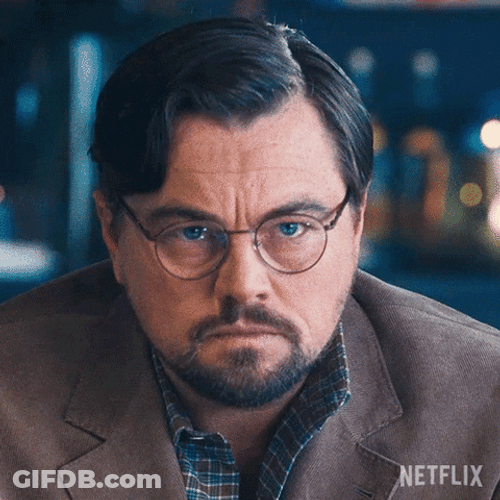 Don't Look Up Confused Dr. Randall GIF