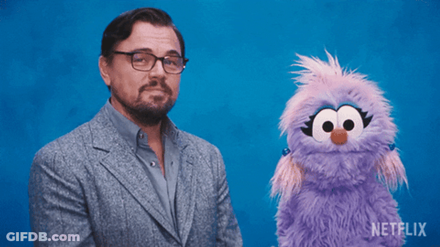 Don't Look Up Dr. Randall Approving GIF