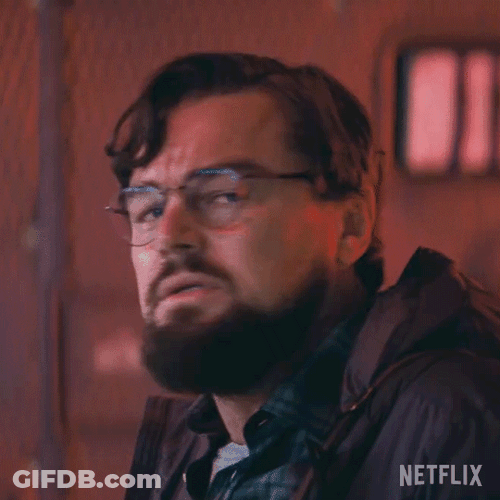 Don't Look Up Dr. Randall Gasping GIF