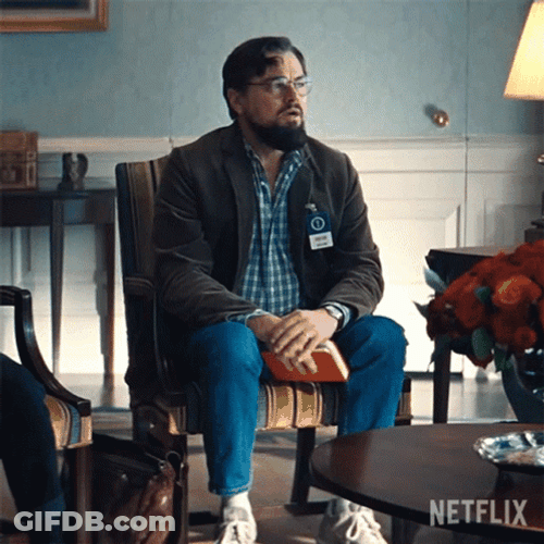 Don't Look Up Dr. Randall Mindy GIF