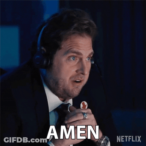 Don't Look Up Jason Orlean Amen GIF