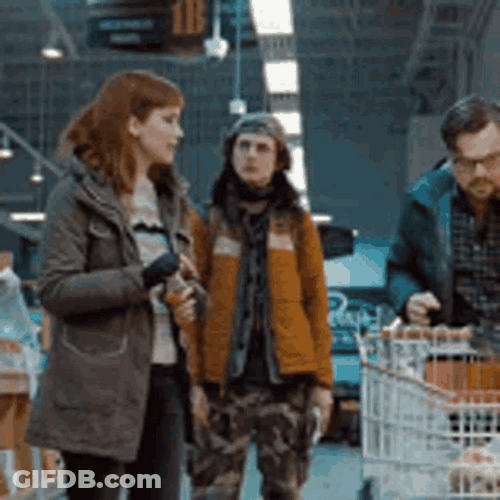 Don't Look Up Kate And Yule GIF