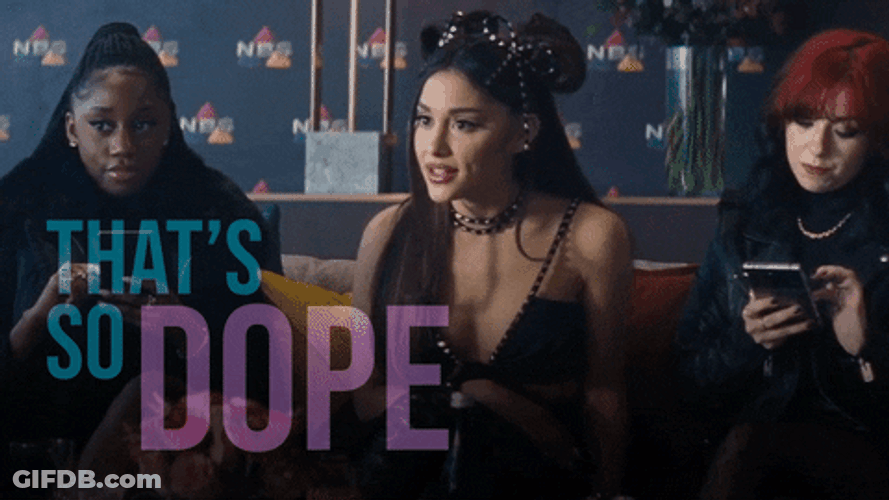 Don't Look Up That's So Dope GIF