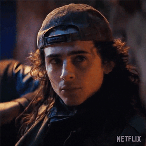Don't Look Up Yule Staring GIF