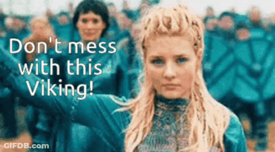 Don't Mess With This Viking GIF