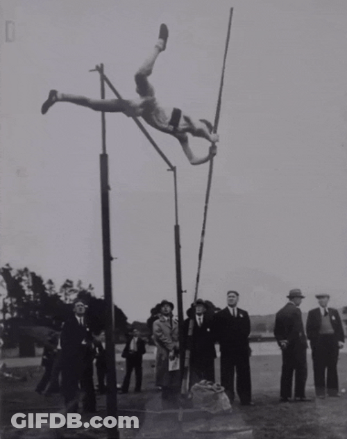 Don't Miscalculate Your Pole Vault Cards GIF