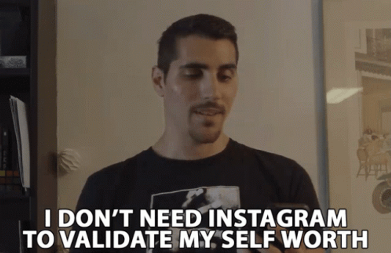 Don't Need Instagram Meme GIF