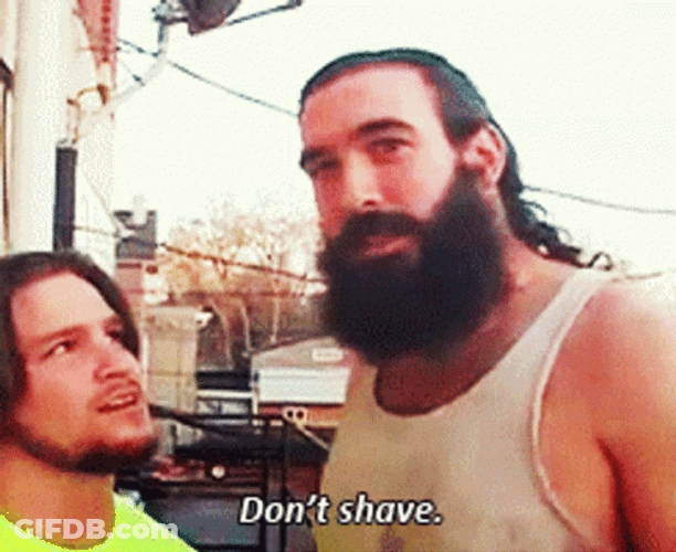 Don't Shave Hairy GIF