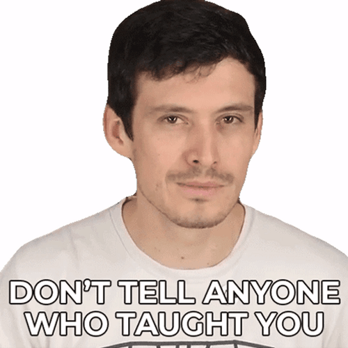 Don't Tell Keep It Secret Keep It Safe GIF