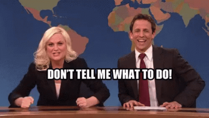 Don't Tell Me You Didn't Have To Cut Me Off Meme GIF