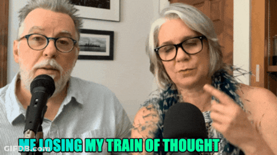 Don't You Forget About Me Losing My Thought GIF