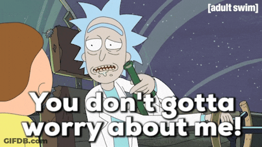 Don't You Forget About Me Rick And Morty GIF