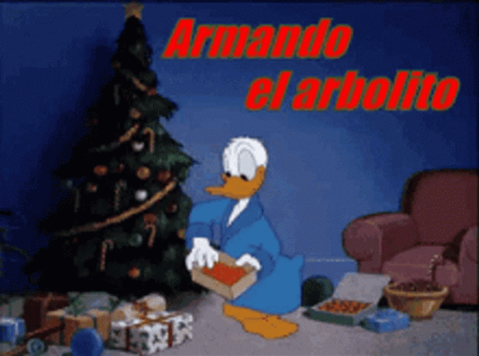 Donald Duck Christmas In July GIF
