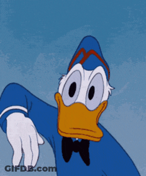 Donald Duck Disney Aye Aye Captain Salute GIF