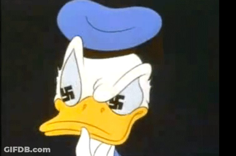 Donald Duck Disney Starry Eyes GIF