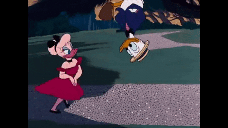 Donald Duck During 40S GIF
