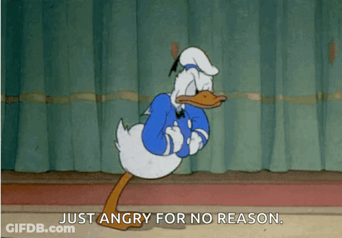 Donald Duck Evil GIF