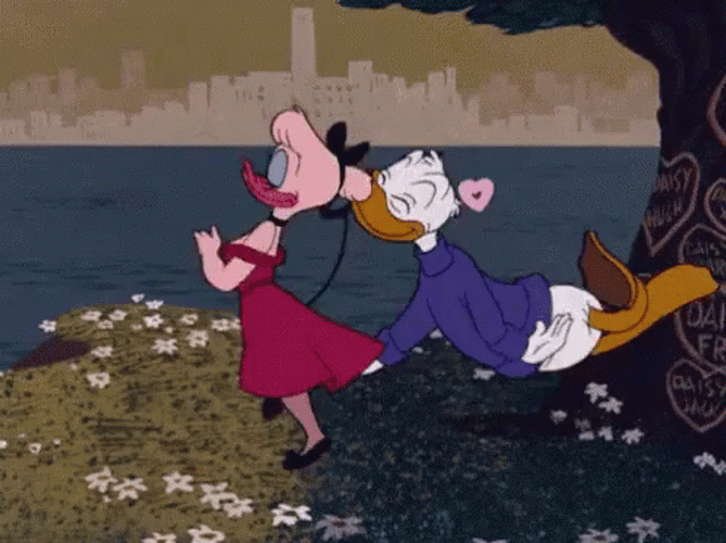Donald Duck Follow Daisy GIF