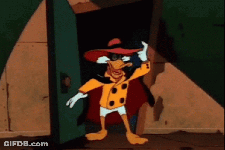 Donald Duck Taking A Bow GIF