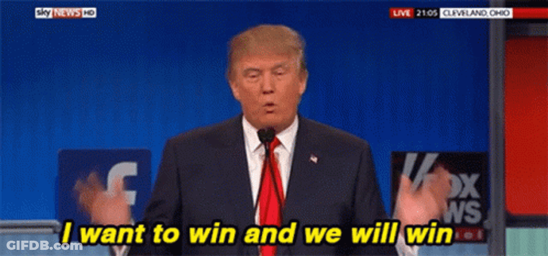 Donald Trump All I Do Is Win GIF