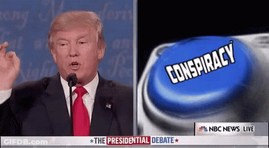Donald Trump Conspiracy GIF
