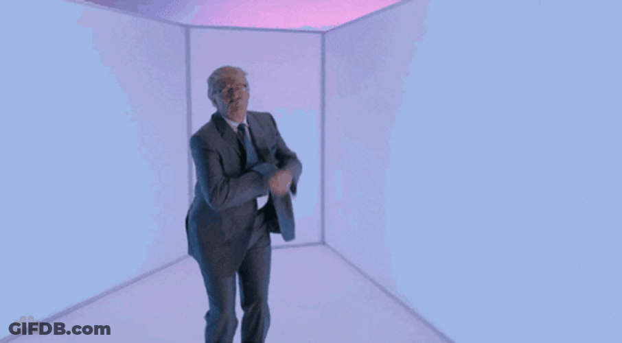 Donald Trump Dancing Alone GIF
