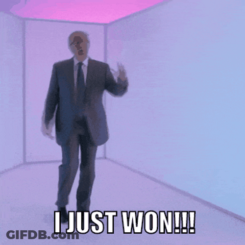 Donald Trump Dancing I Just Won GIF