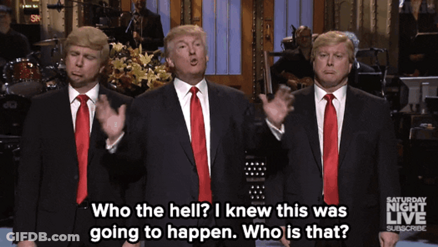 Donald Trump Dancing Triplets GIF