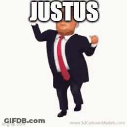 Donald Trump Dancing With Justus Above GIF