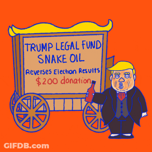 Donald Trump Doing Donation GIF