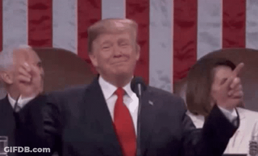 Donald Trump Finger Pointing GIF