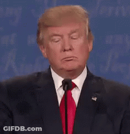 Donald Trump Fixing Microphone Debate GIF