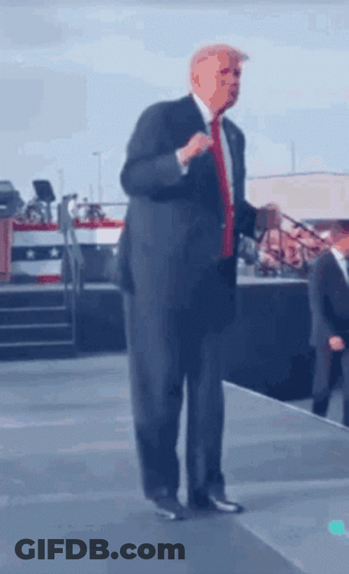 Donald Trump Funny Dance GIF
