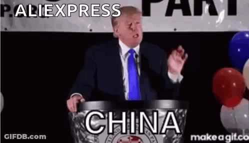 Donald Trump Giving Speech GIF