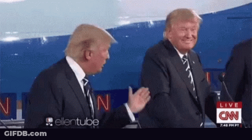 Donald Trump Giving Speech GIF