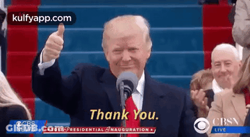 Donald Trump Giving Thumbs Up GIF